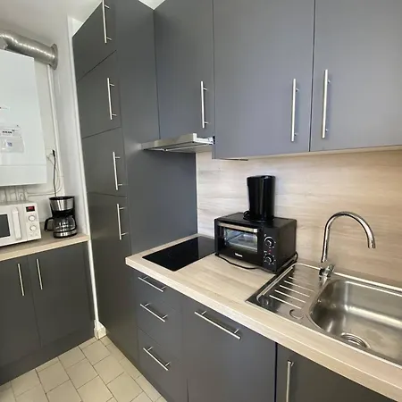 Apartment 2 Pieces Climatise Avec Wifi Pres De La - Fr-1-833-16